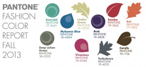 Pantone Fall 2013 Feature