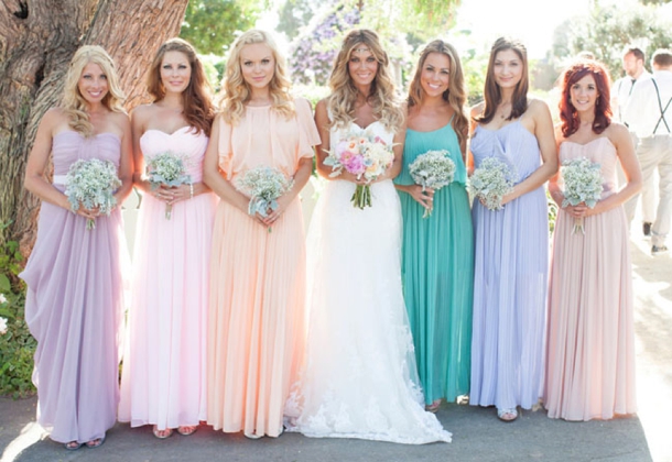 cream pastel bridesmaid dresses cream pastel bridesmaid dresses