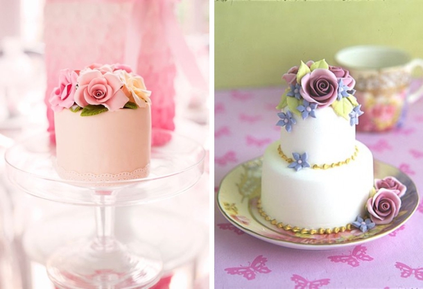 21 Cutest Mini Wedding Cakes Ever Modwedding Tutorial For Easy Individual Mini Wedding Cakes
